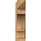 Ekena Millwork Balboa Smooth Arts and Crafts Outlooker, Western Red Cedar, 7 1/2"W x 24"D x 28"H OUT08X24X28BOA03SWR - alternate 3
